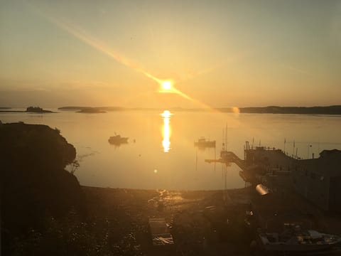 Waterfront Eastport, Passamaquoddy sunrise