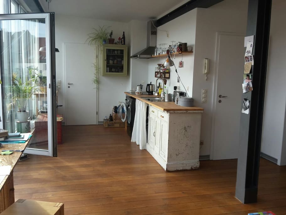 Wohnzimmer - Küche 1