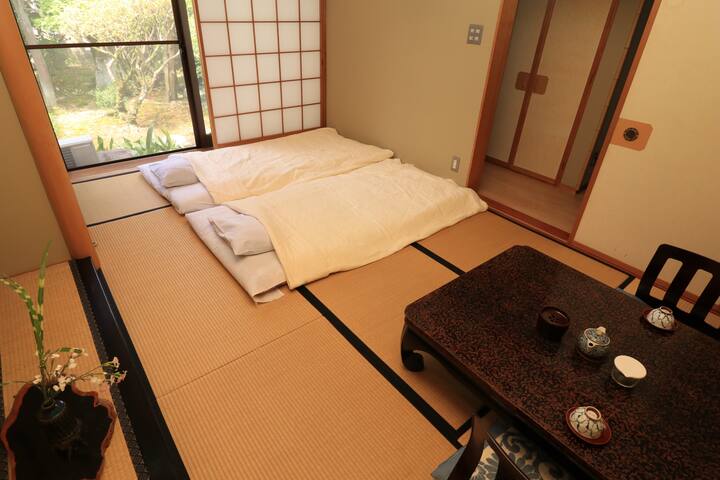 400-year-old Ryokan at Nakasendo - Kiri (with B&B)