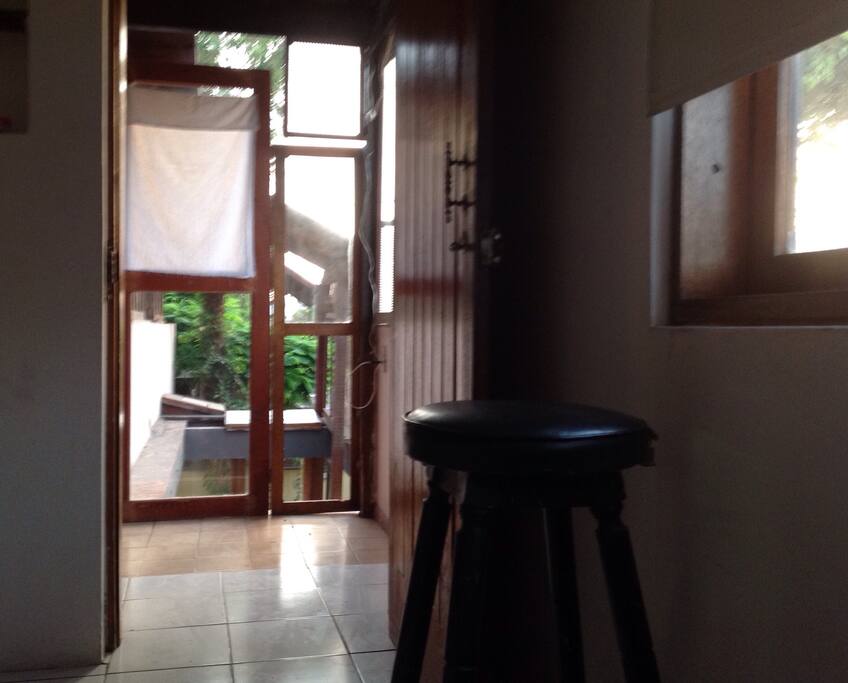 Desde dormitorio a escalera