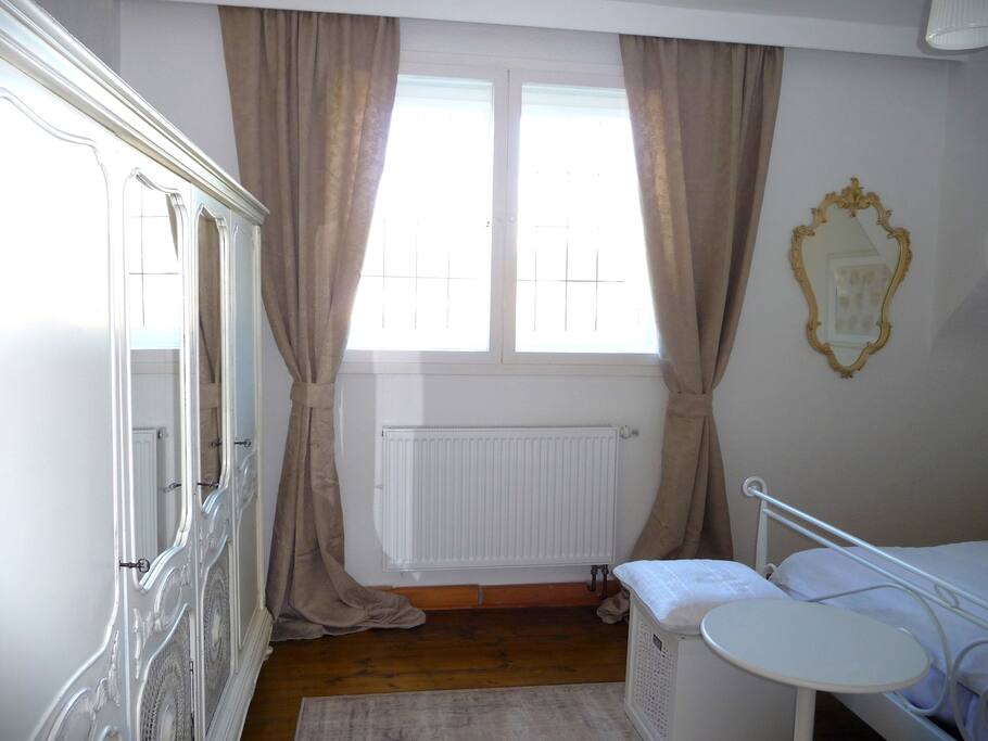 Schlafzimmer im Vintage-Stil