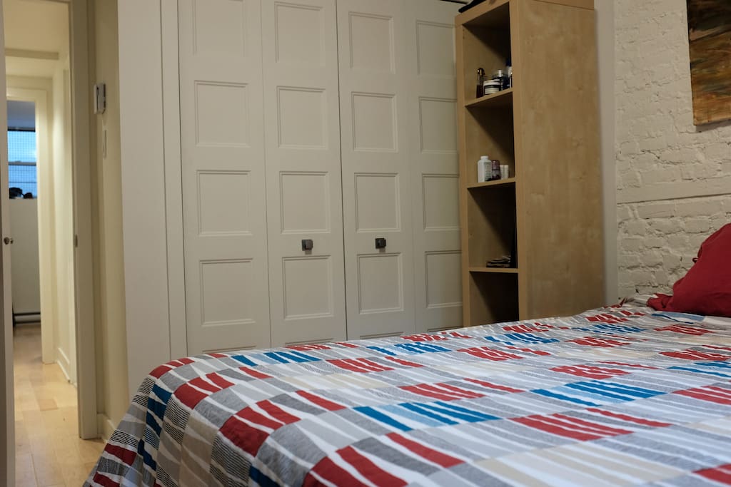 Lots of closet space
