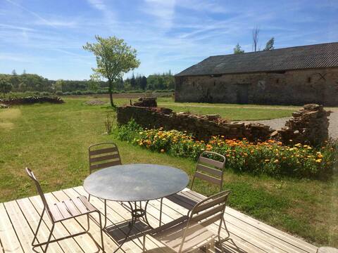 Maison du jardinier: charm, nature, Pornic 20 min