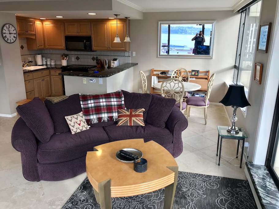 Kitchen and dining space
