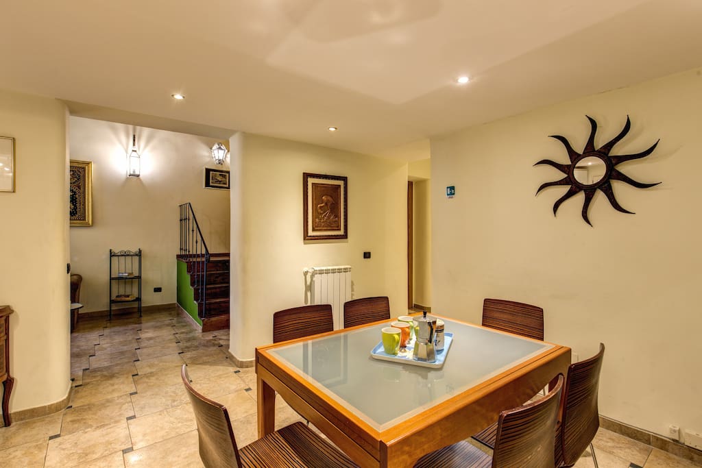This is the dining room