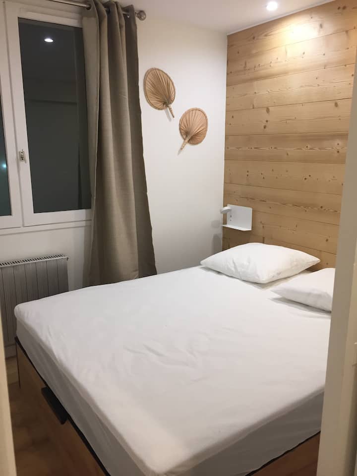 chambre lit double 160cm