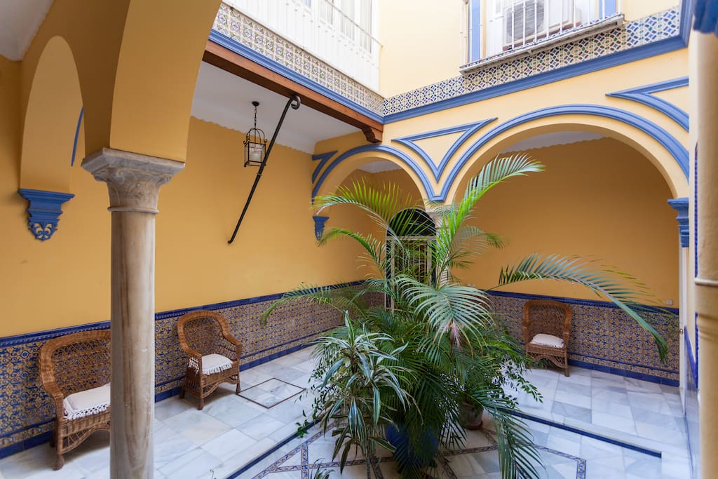 Patio andaluz - zonas comunes