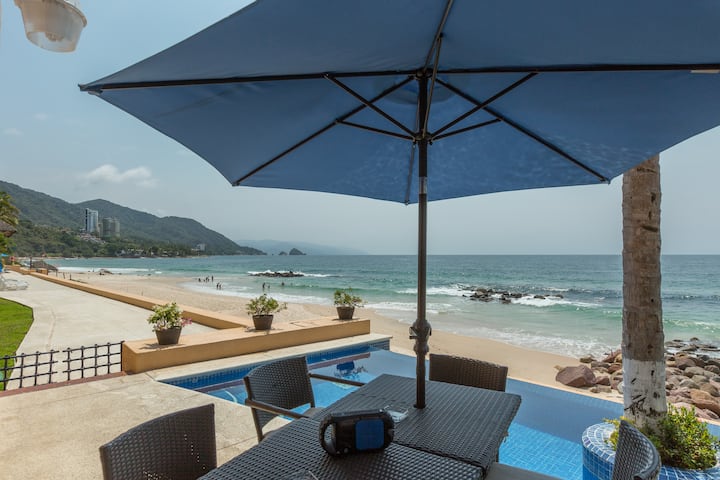 ♥PRIVATE Beachfront Villa w/ Beach, Pool,Chef♥