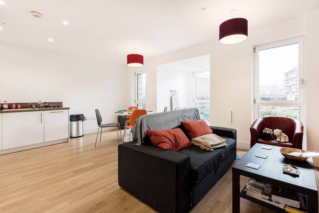 Luxury Sofa can also be extended out in to a double bed for additional guests.