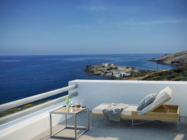 Mykonos Big Blue Seaside Villa with Infinity Pool