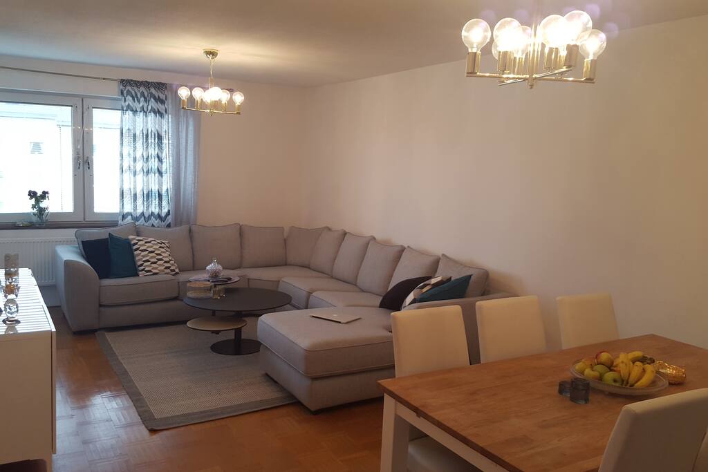 Huge comfortable couch.