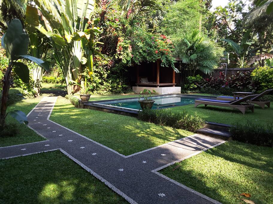 Path to parking area