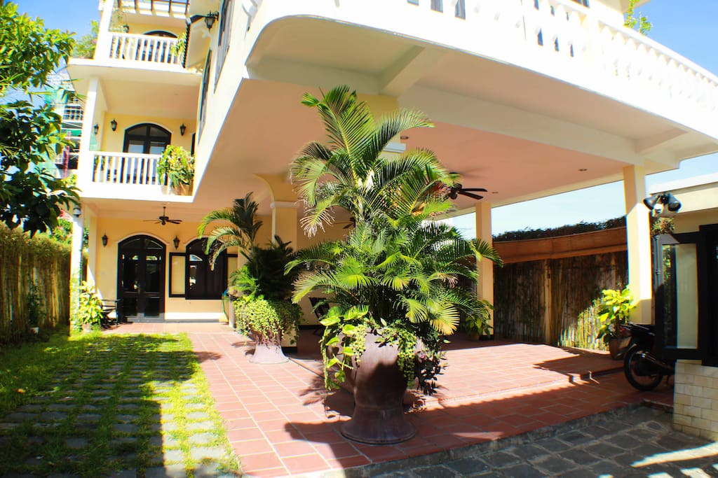 Enjoy the beautiful garden that is tended to daily by our gardener Thong.