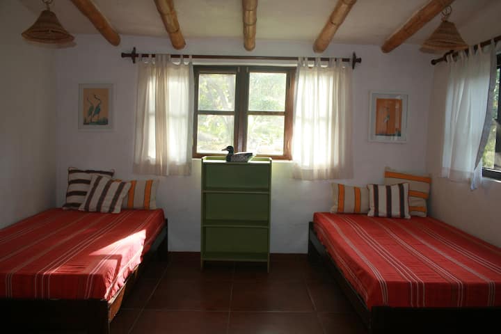 Habitación doble con vistas al jardín