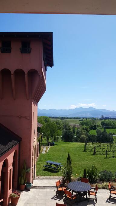 View from one of the terraces