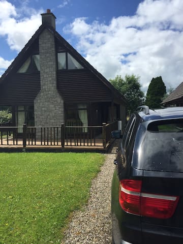 Lodge in Portumna on the shores of Lough Derg.