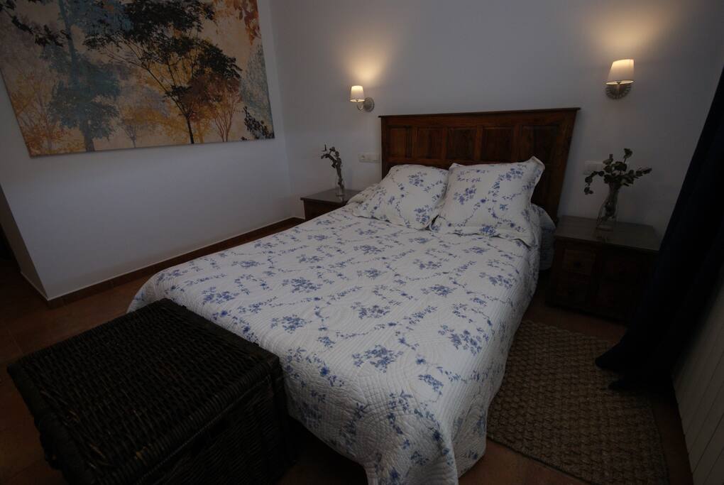 Cama en Habitación "Lavanda"