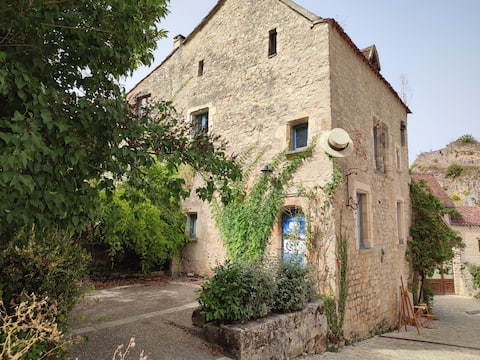 Maison Lou Canotiers – Village center – Terrace