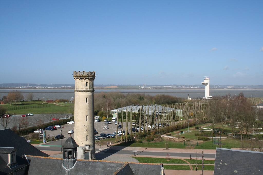 View from the lounge.