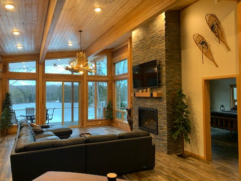 2022 new construction Post & Beam lake house