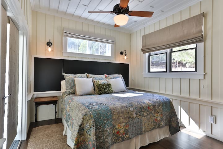 Master bedroom with original chalkboard