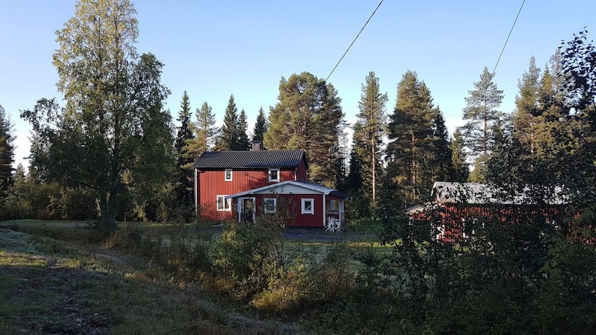Guesthouse surrounded by nature with husky feeling