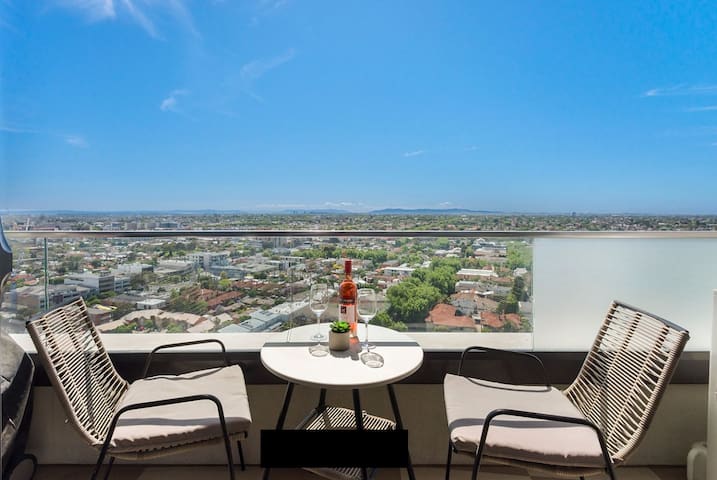 Luxury apartment sky high