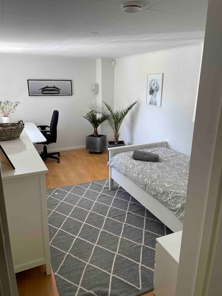 Einzelzimmer mit Möglichkeit für zusätzliches Bett 