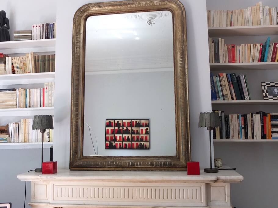 Le salon, au 1er étage