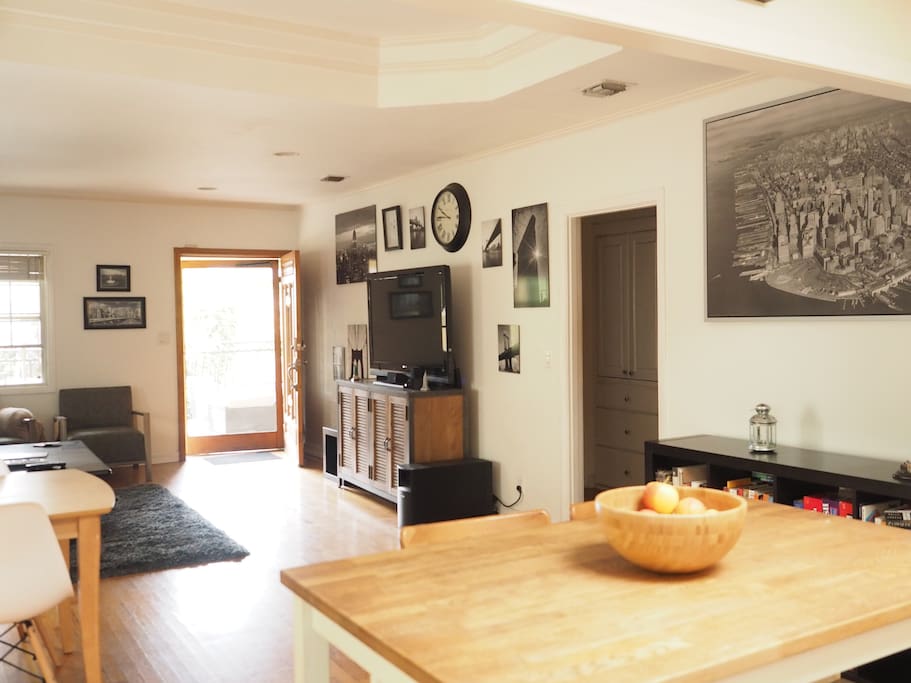 From the kitchen