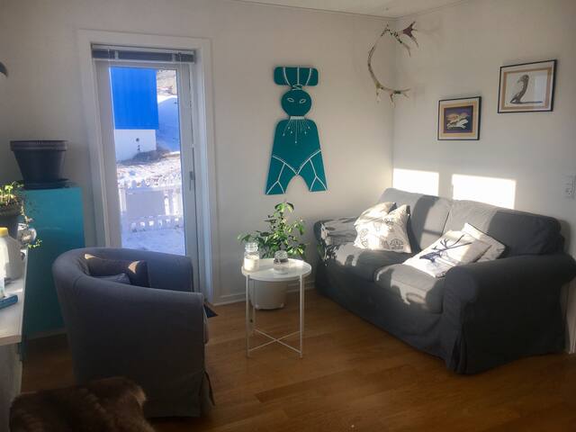Downtown townhouse houses for rent in nuuk, sermersooq kommune ... Spisestue living room