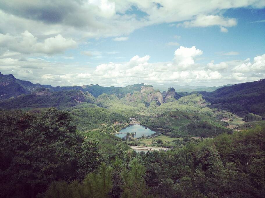 镇上风光随拍-秘密花园 火焰山