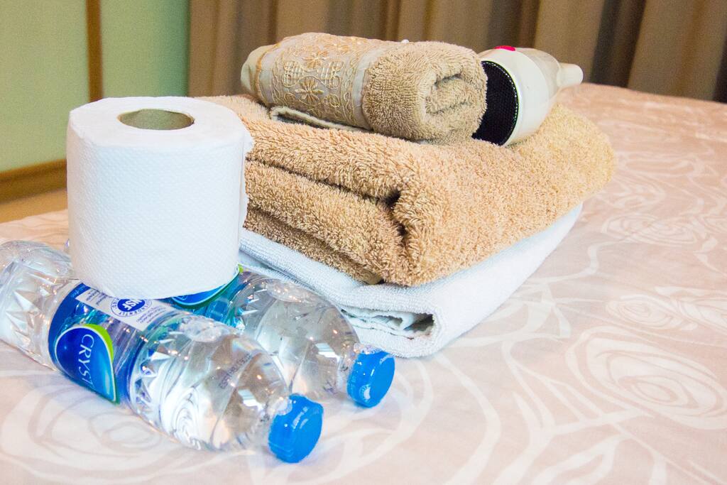 Towers & Waters & Tissues & Hair Dryer