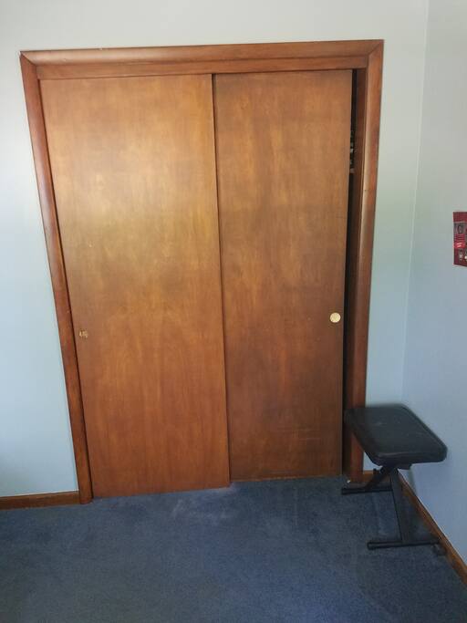 big sliding door closet