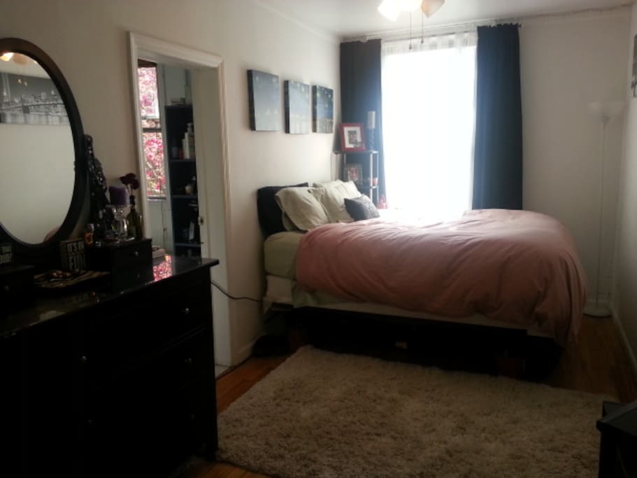 Queen-size bed