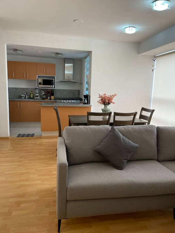 Departamento Impecable Y Con Servicios. - Mexico City