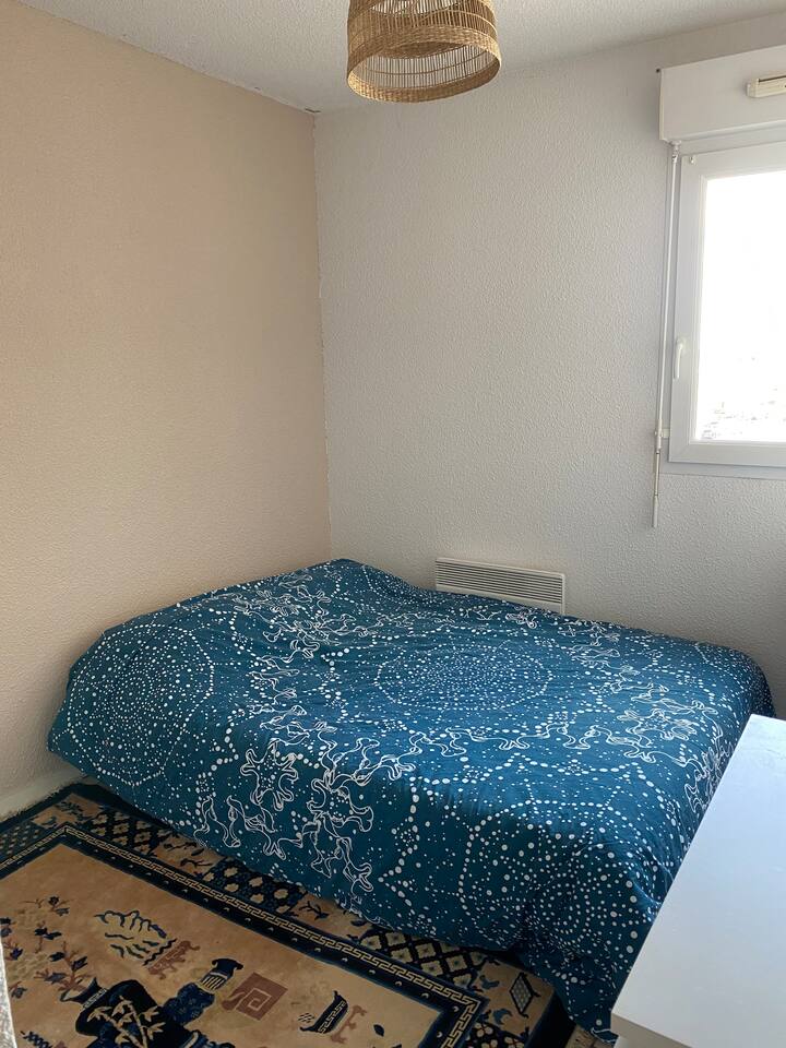 2eme chambre, lit clic clac 140