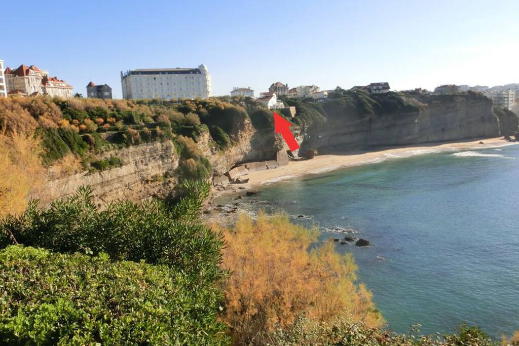 Emplacement de la villa