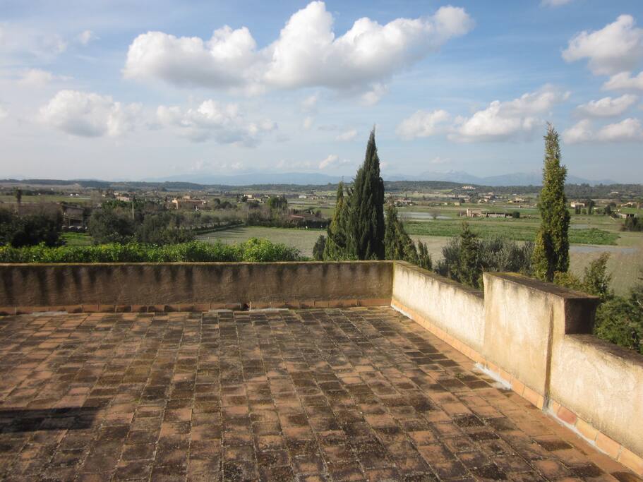 Vistas desde la terraza.
Terrace views