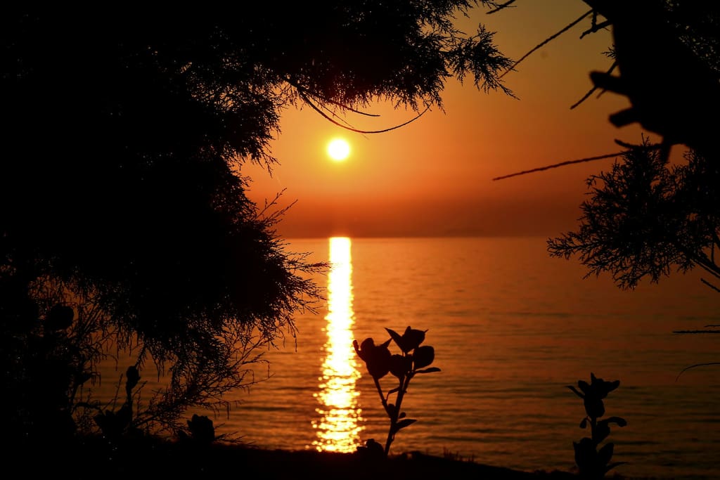 Sunset view from home