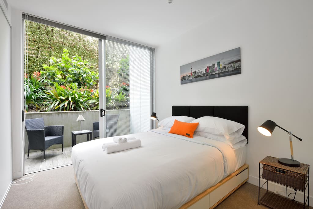 Lovely spacious bedroom with a bed that you'll never want to get out of!