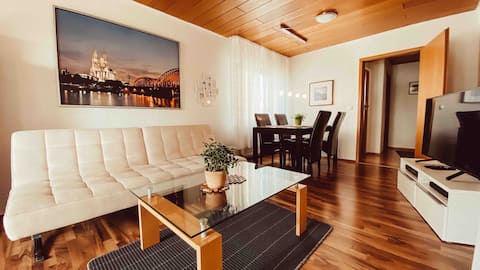 Top-70qm-Ferienwohnung zwischen Bonn und Koblenz