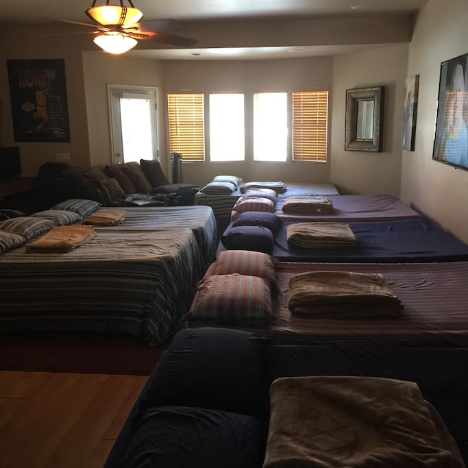 SEVEN BEDS...WOW!!!