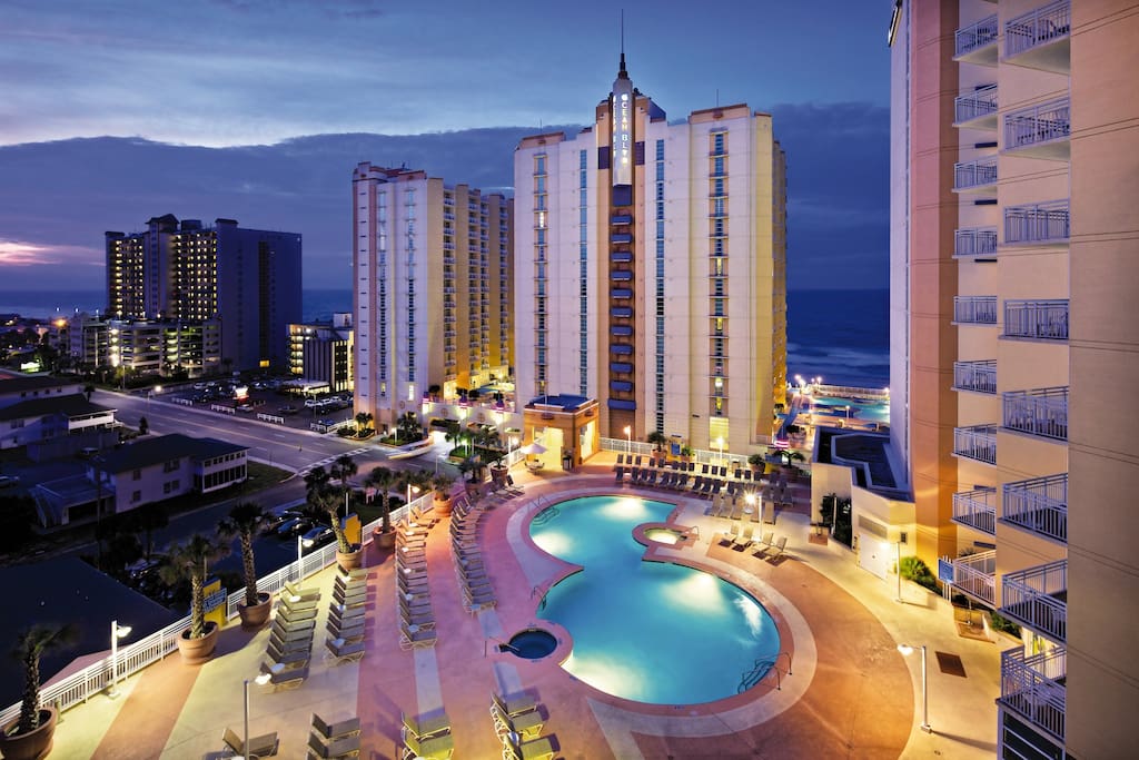 Luxurious North Myrtle Beach Resort ON THE BEACH Resorts for Rent in North Myrtle Beach, South