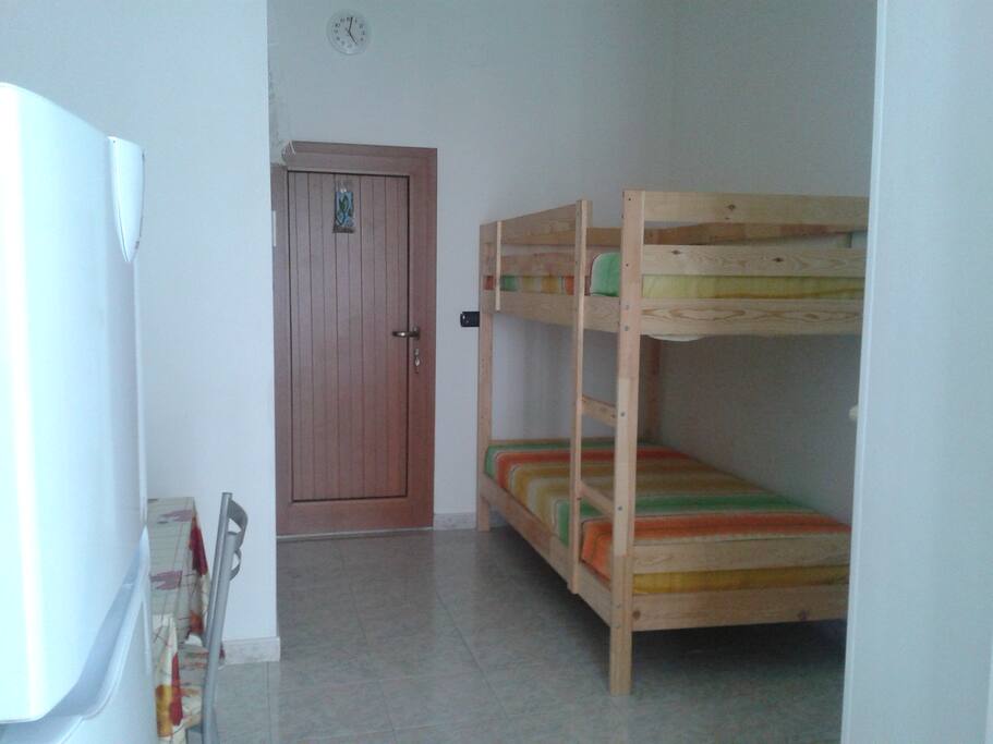 Letto a castello in zona giorno