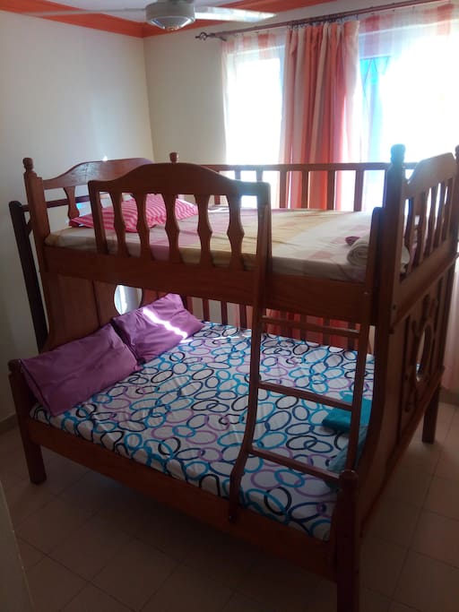 Bunk bed in Bedroom 2