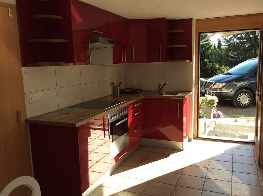 Kitchen and entrance