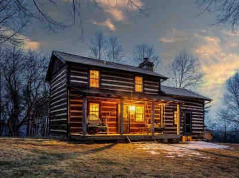John Pope Cabin Browntown Va. We now have Starlink