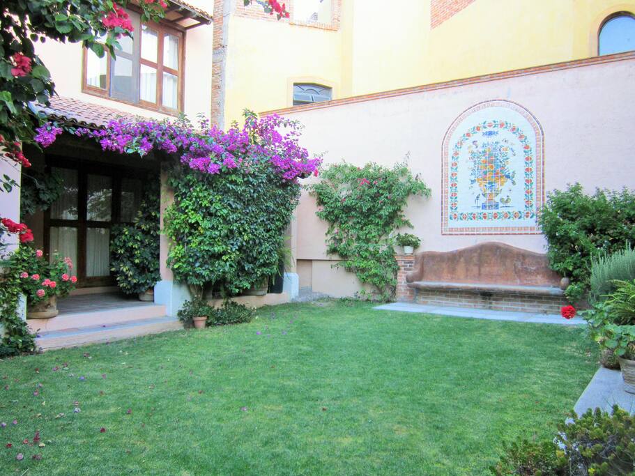 Jardin en planta baja