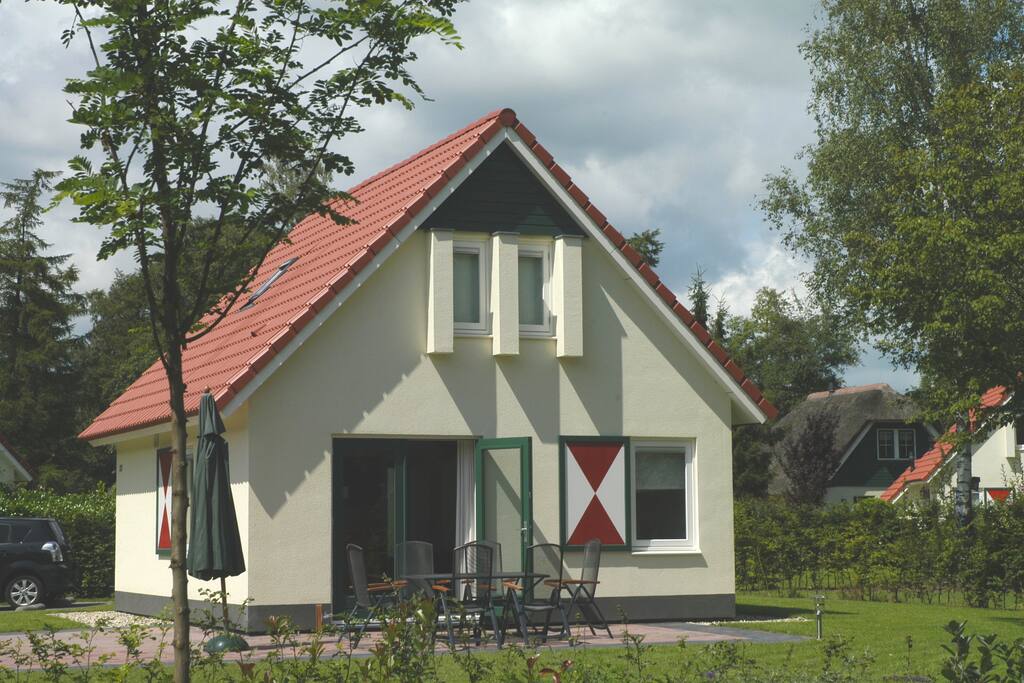Achterzijde van de woning